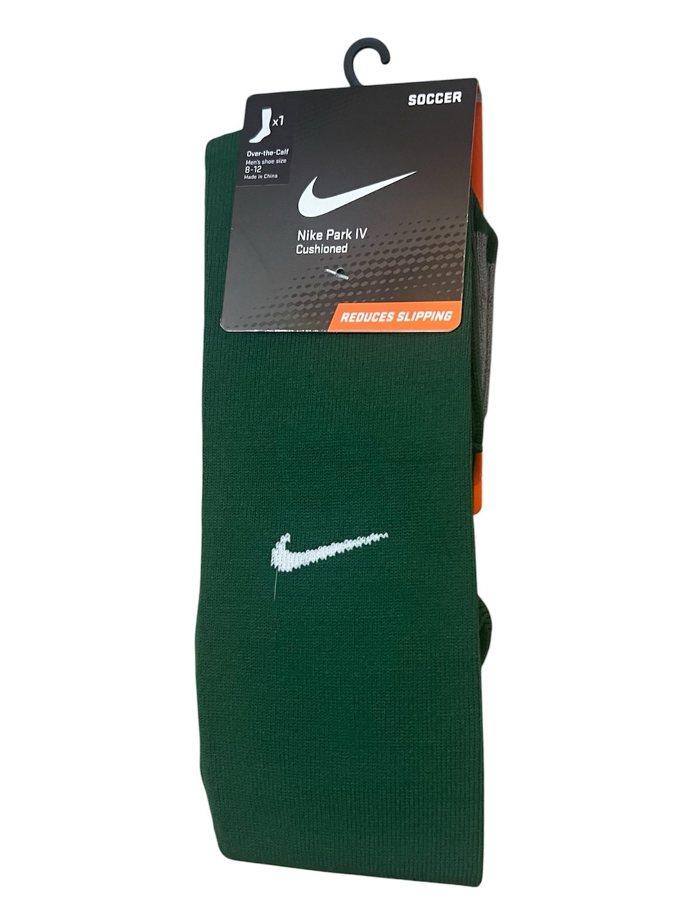 Nike Park IV Soccer Socks Green Size Large NWT